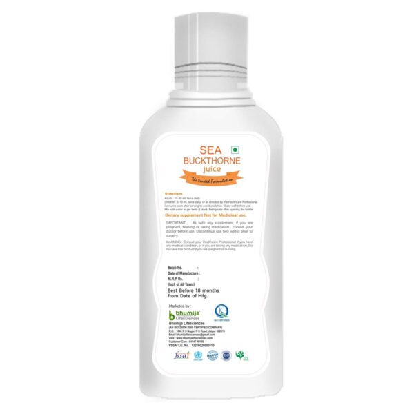 SEA BUCKTHORN JUICE - Image 3