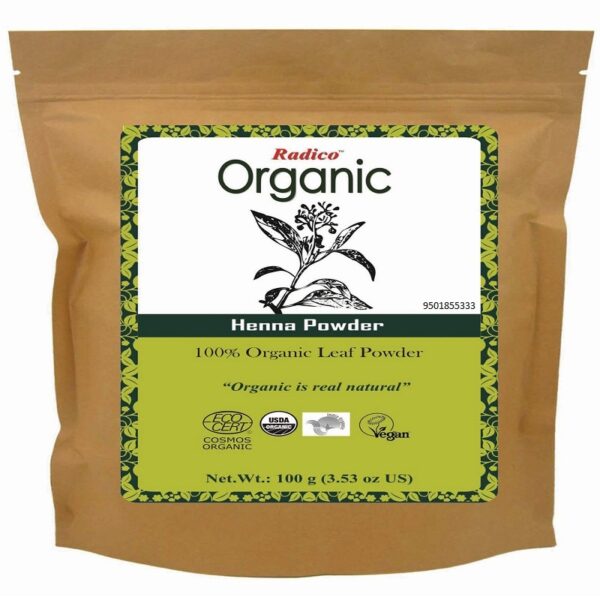 ORGANIC HENNA POWDER 100 gm - Image 2
