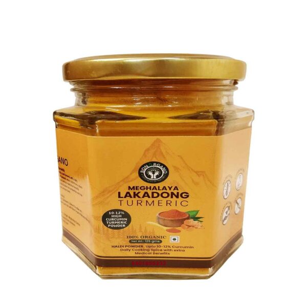 MEGHALAYA LAKADONG TURMERIC 125GM