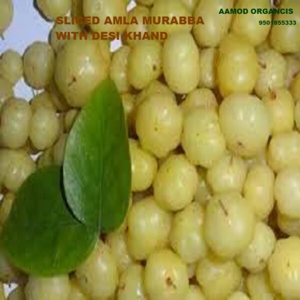 ORGANIC SLICED AMLA MURABBA WITH DESI KHAND