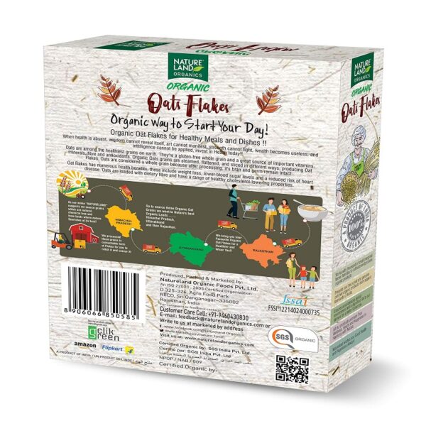 ORGANIC OATS 250GM - Image 2