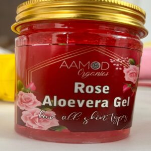 ORGANIC ROSE ALOEVERA GEL 200GM