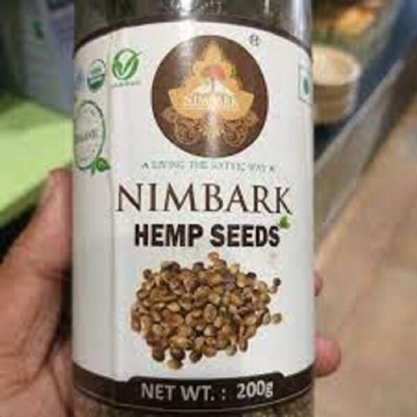 ORGANIC HEMP SEEDS 200GM - Image 2